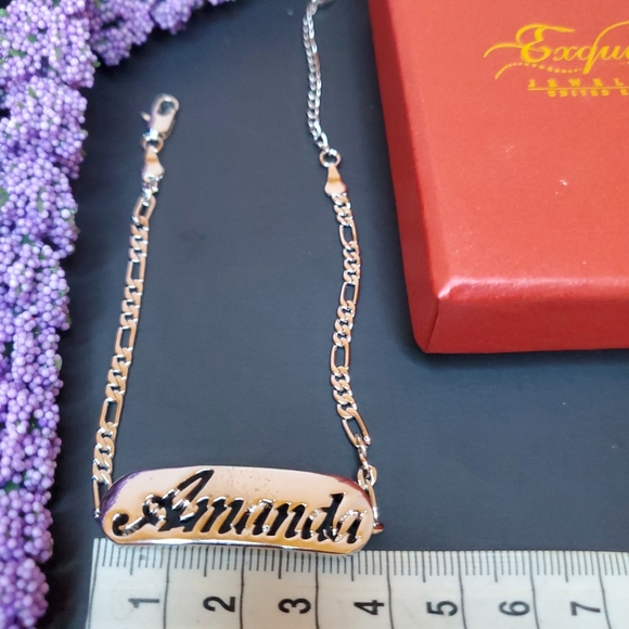 Bracelets with name Amanda - Picture 6 of 7